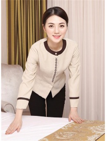 保潔服一?？坌』ㄟ?米黃