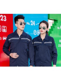 2、C001 藏青雙反防靜電夏長(zhǎng) 包邊